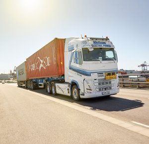 Volvo test in Zweden 74-tons elektrische truck
