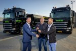Rowill Transport gaat zand en grint vervoeren met Scania Hybride